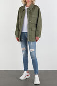 Military Logo Jacket in Green